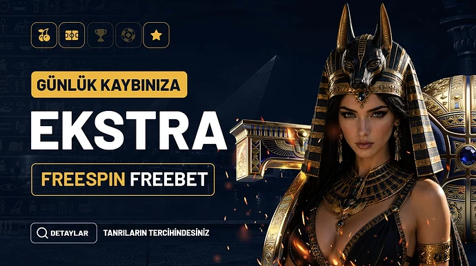 Günlük Kayıba Extra Freespin&Freebet